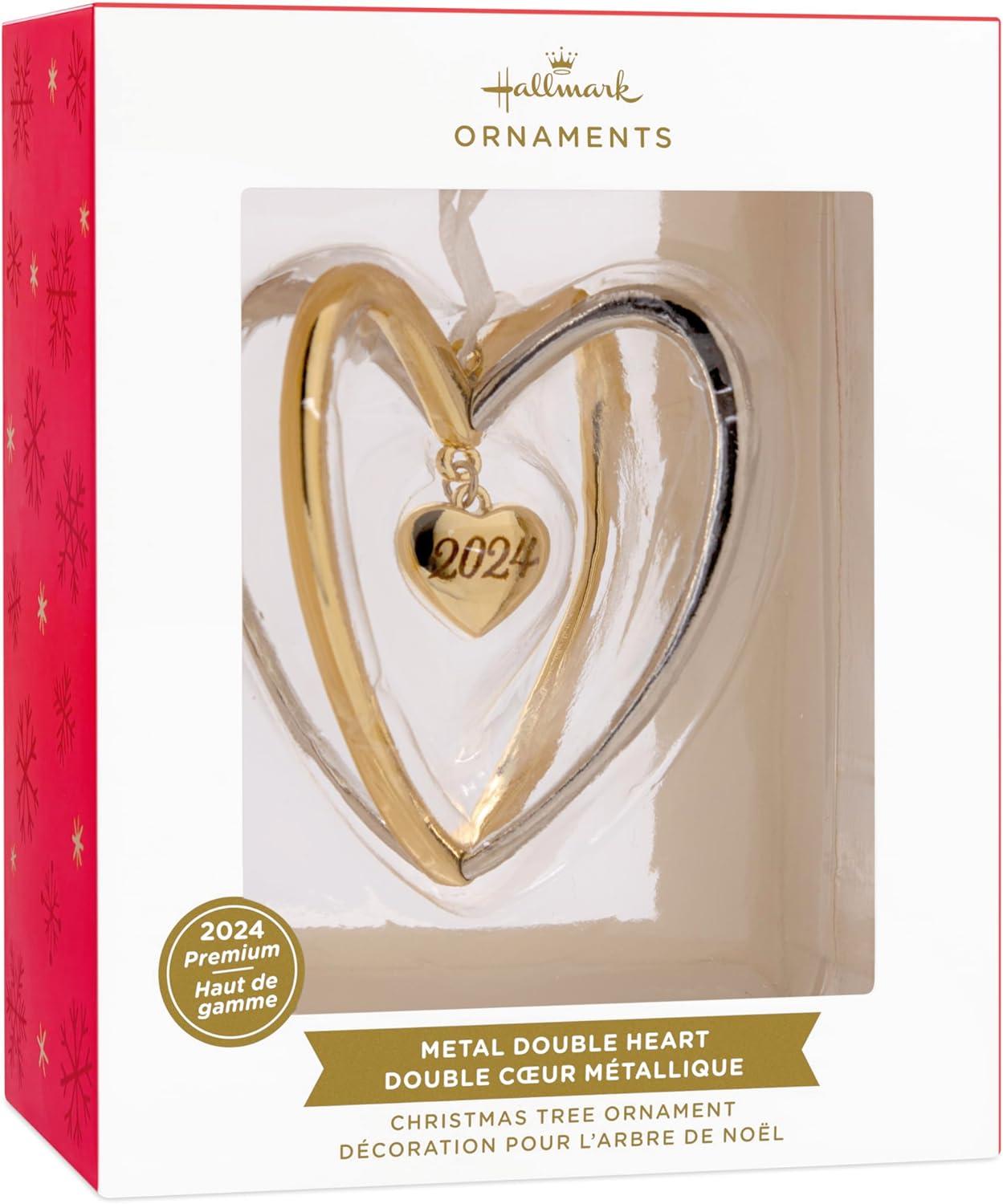 image:imageHallmark Keepsake Christmas Ornament Our First Christmas Heart 2024Double Heart 2024