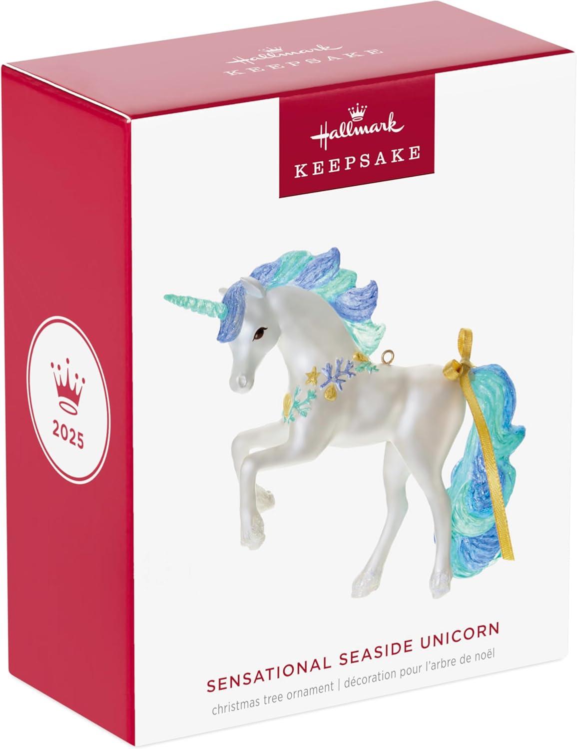 image:imageHallmark Keepsake Christmas Ornament Sensational Seaside Unicorn Gifts for KidsSeaside Unicorn