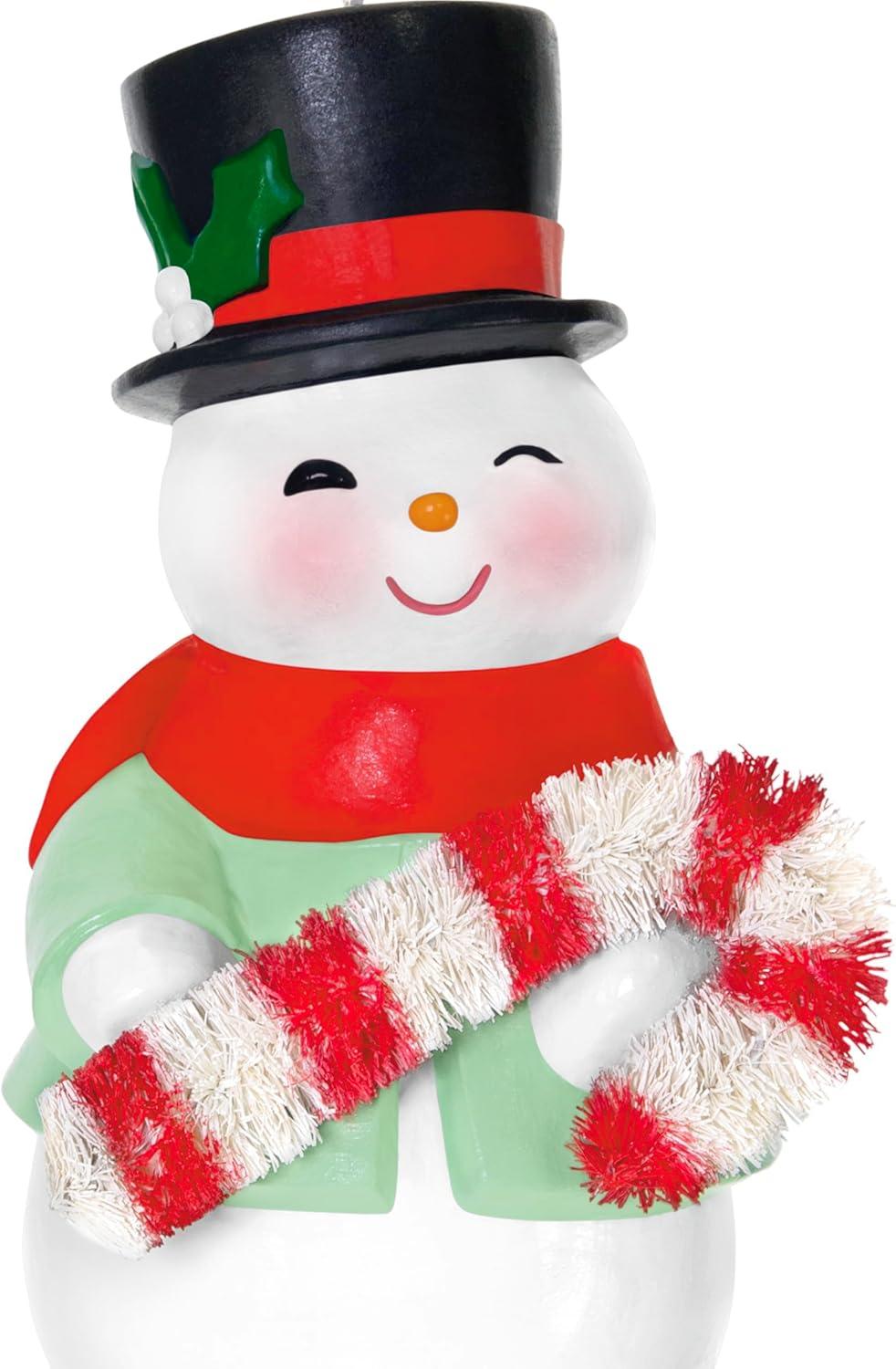 image:imageHallmark Keepsake Christmas Ornament Sweet Snow Boy Porcelain Snowman Collectors GiftsSweet Snow Boy