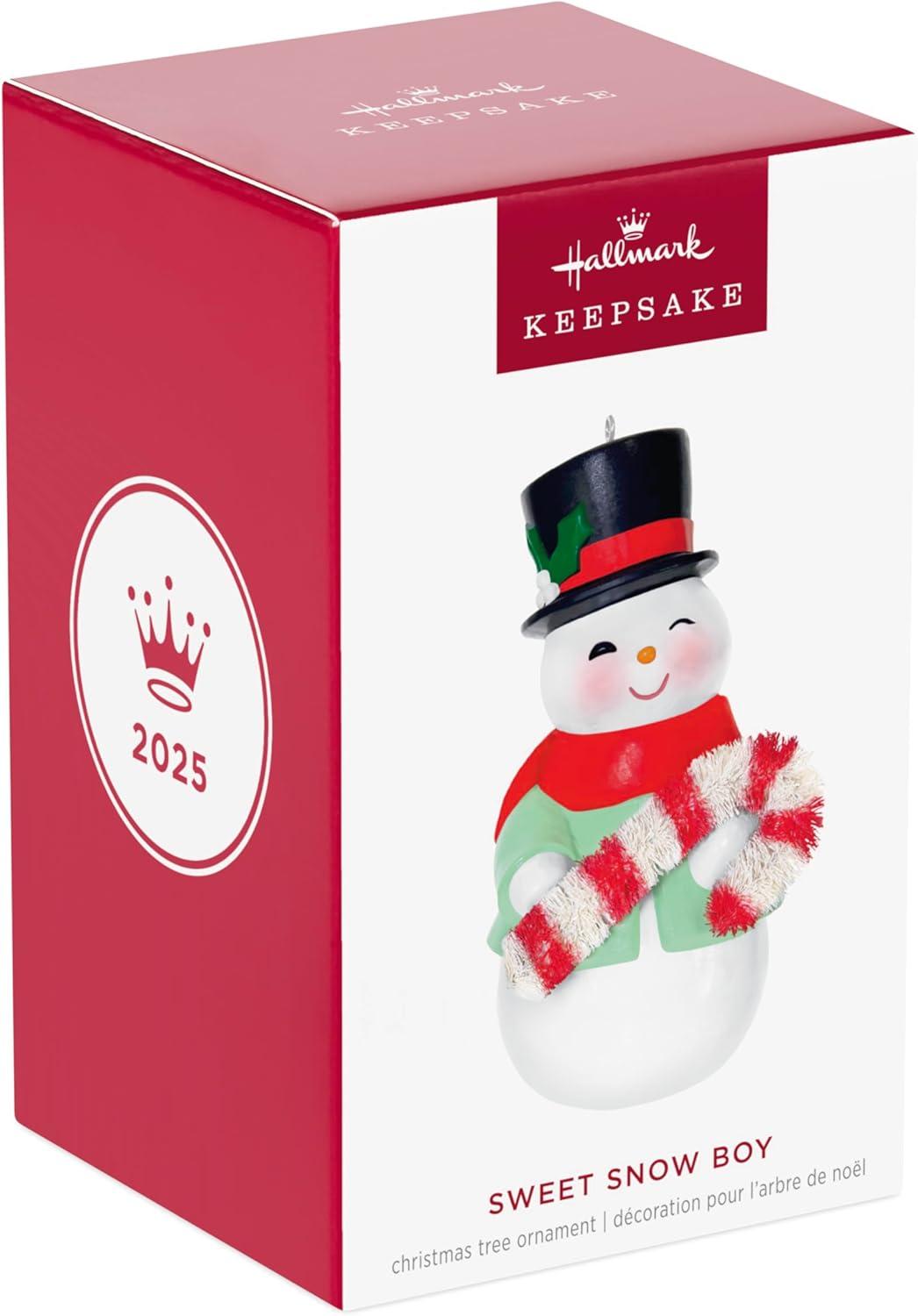 image:imageHallmark Keepsake Christmas Ornament Sweet Snow Boy Porcelain Snowman Collectors GiftsSweet Snow Boy