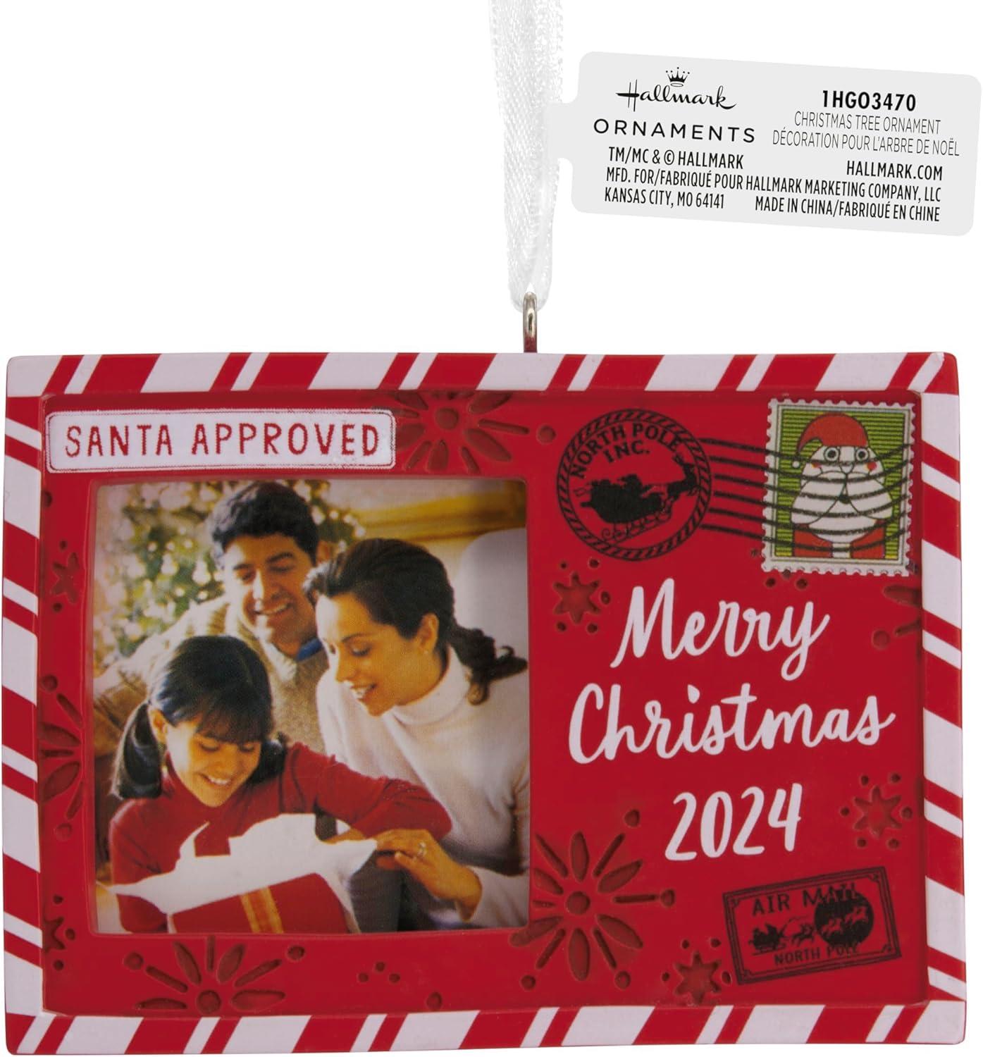 image:imageHallmark Keepsake Christmas Ornament Window Photo Frame 2024Christmas Letter