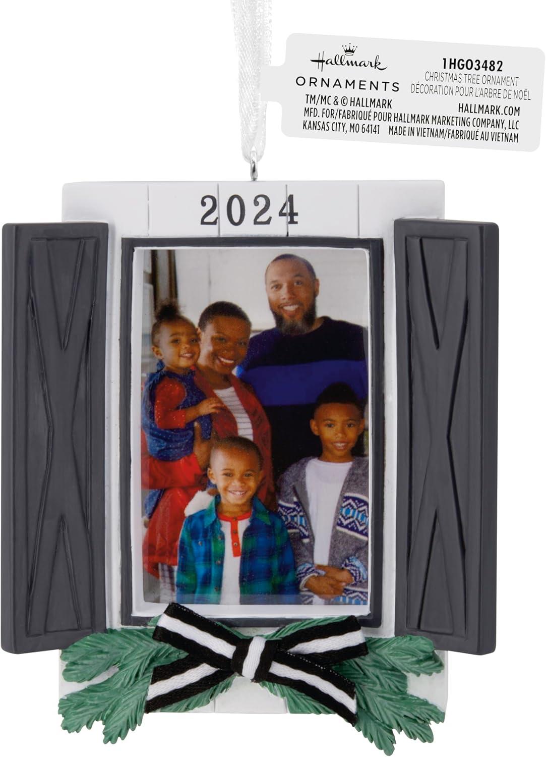 image:imageHallmark Keepsake Christmas Ornament Window Photo Frame 2024Holiday Window
