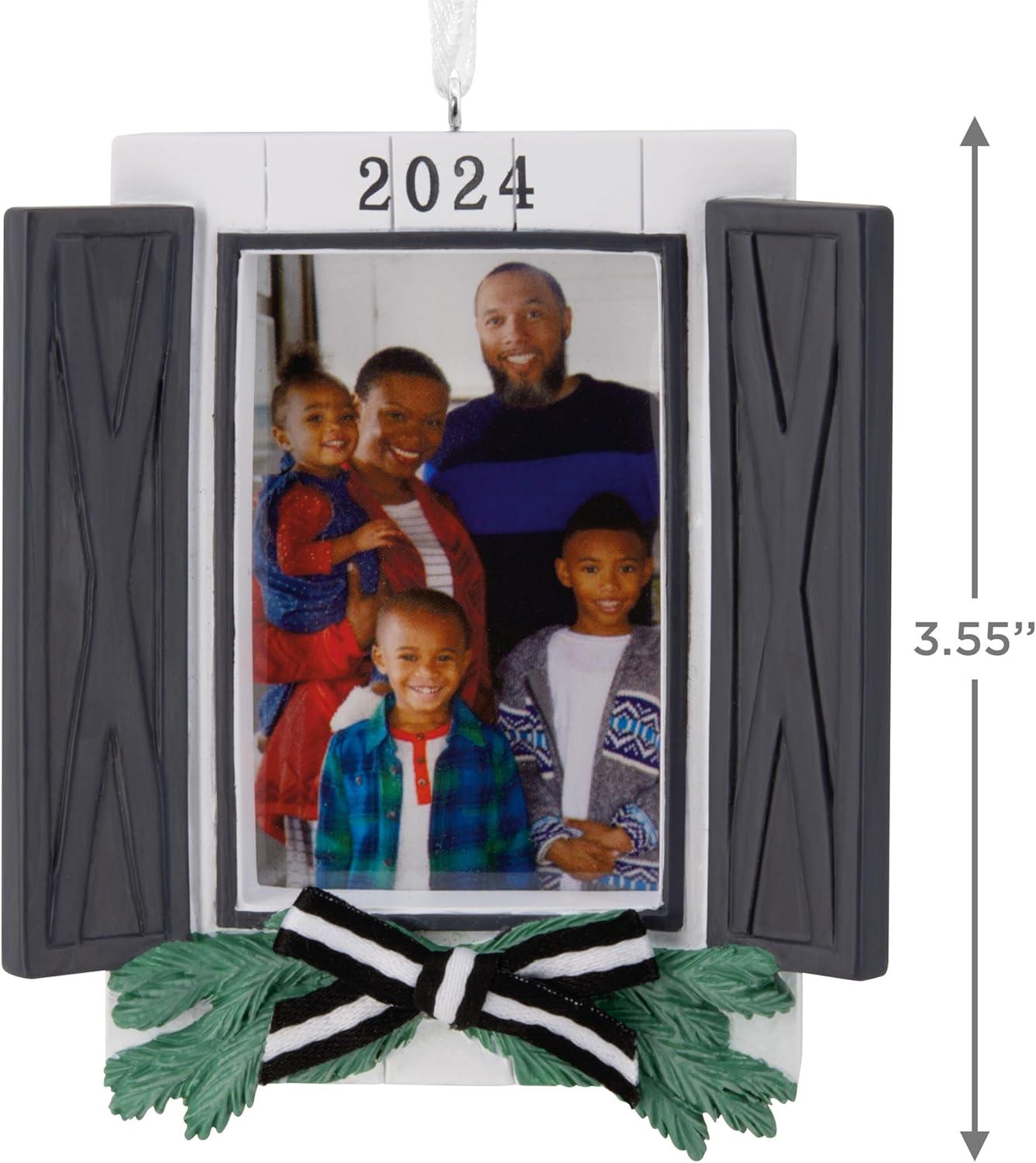 image:imageHallmark Keepsake Christmas Ornament Window Photo Frame 2024Holiday Window