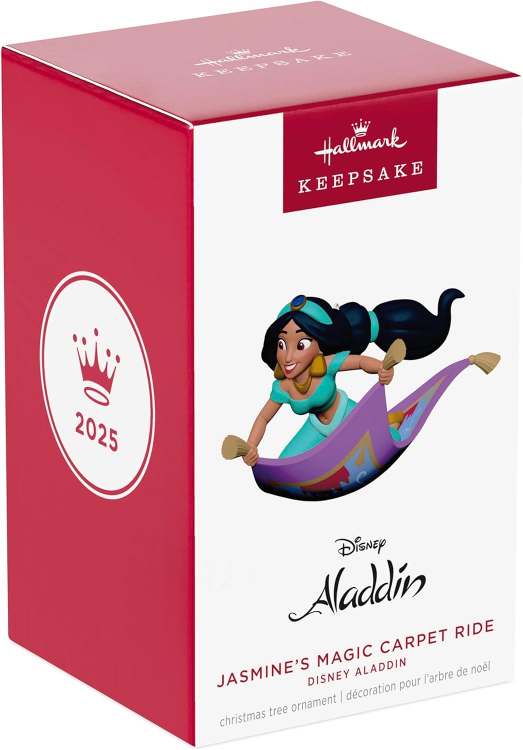image:imageHallmark Keepsake Disney Christmas Ornament Aladdin Jasmines Magic Carpet Ride Gifts for Disney FansAladdin