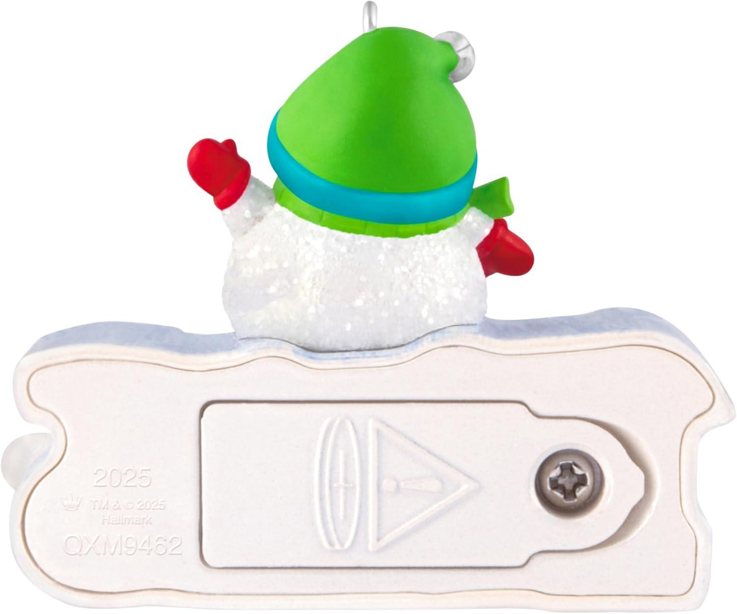 image:imageHallmark Keepsake Mini Christmas Ornament A Snowy 2025 125 Tiny Ornament for Tabletop TreeA Snowy 2025