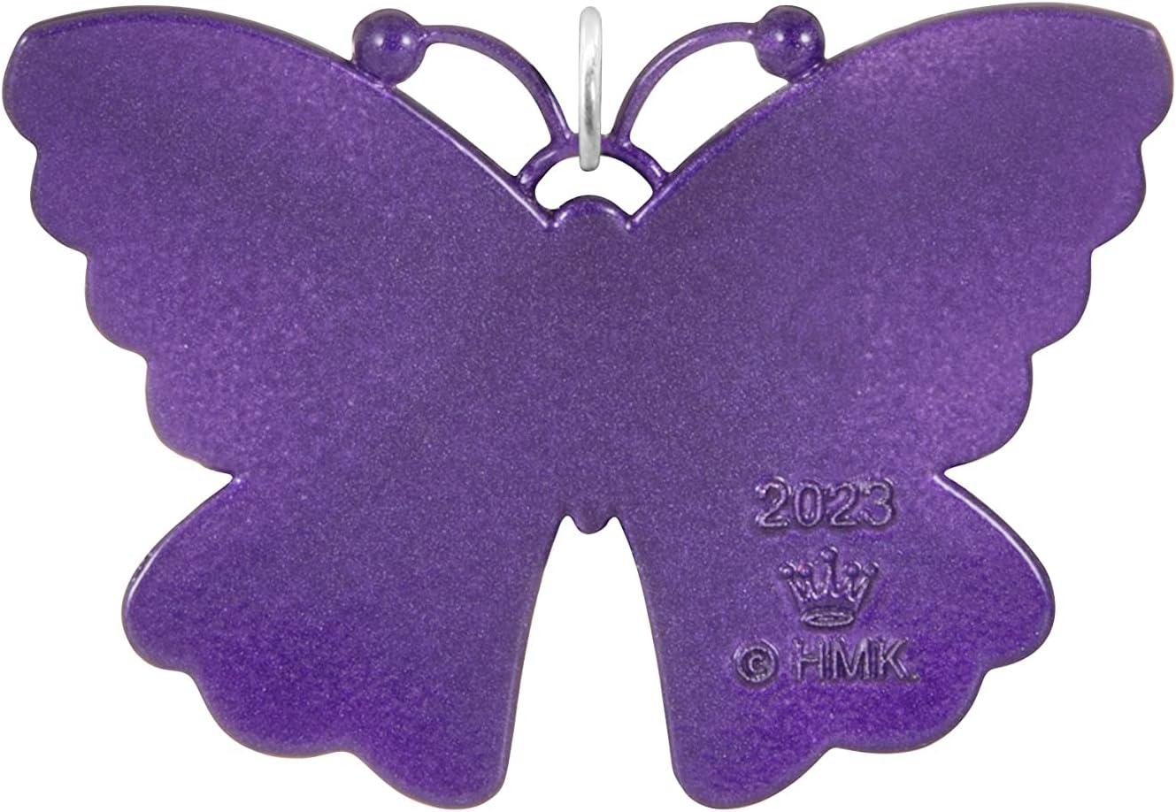image:imageHallmark Keepsake Mini Christmas Ornament Bitty Bright Butterfly 125 Tiny Ornament for Tabletop TreeLittle Purple Butterfly