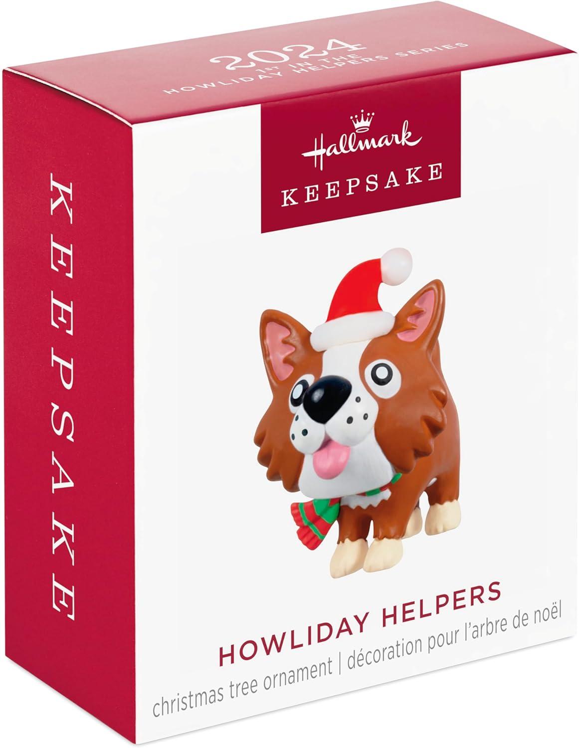 image:imageHallmark Keepsake Mini Christmas Ornament Howliday Helpers 125 Tiny Ornament for Tabletop Tree2024 Howliday Helpers