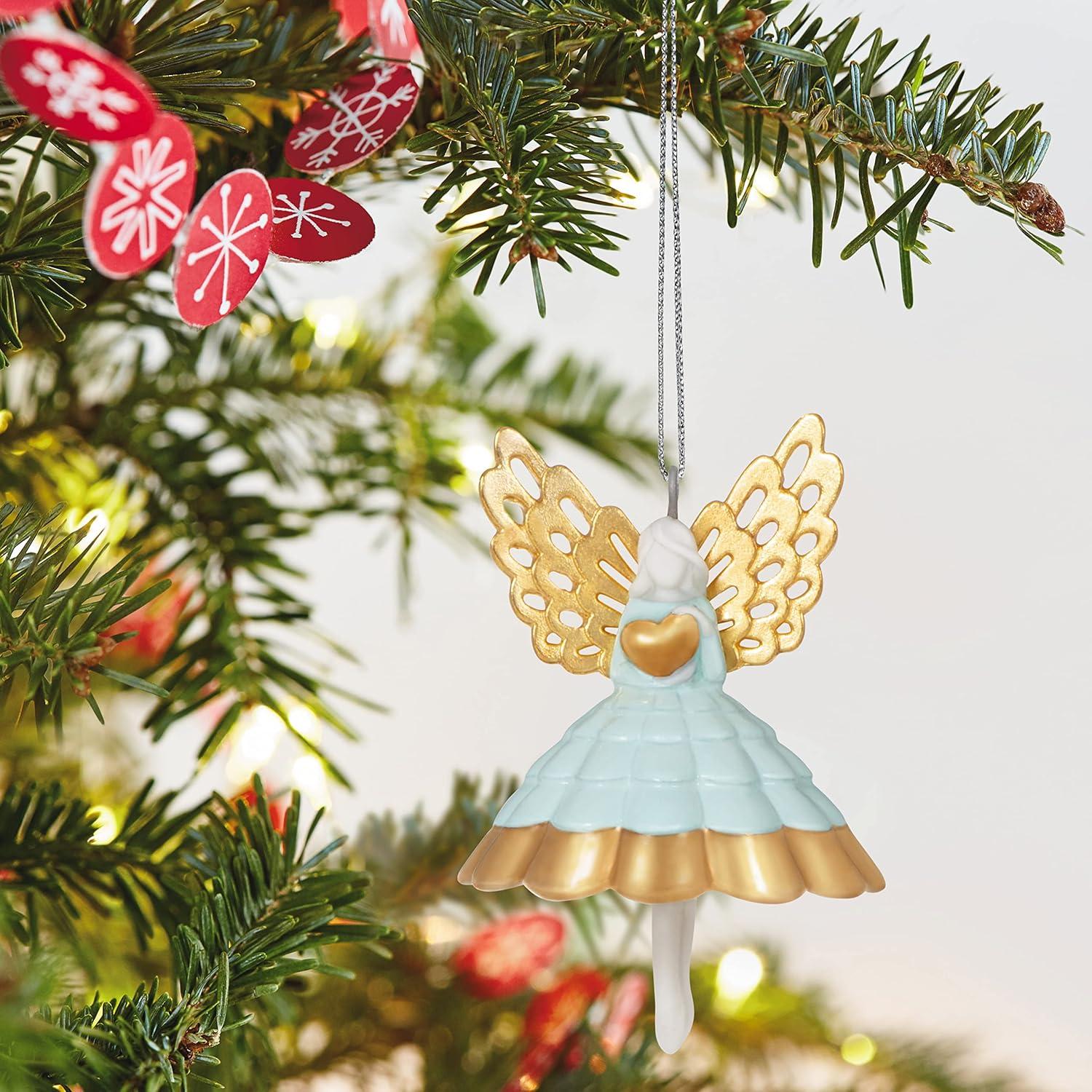 image:imageHallmark Keepsake Mini Christmas Ornament Little Angel 125 Tiny Ornament for Tabletop Tree2022 Mini Angel