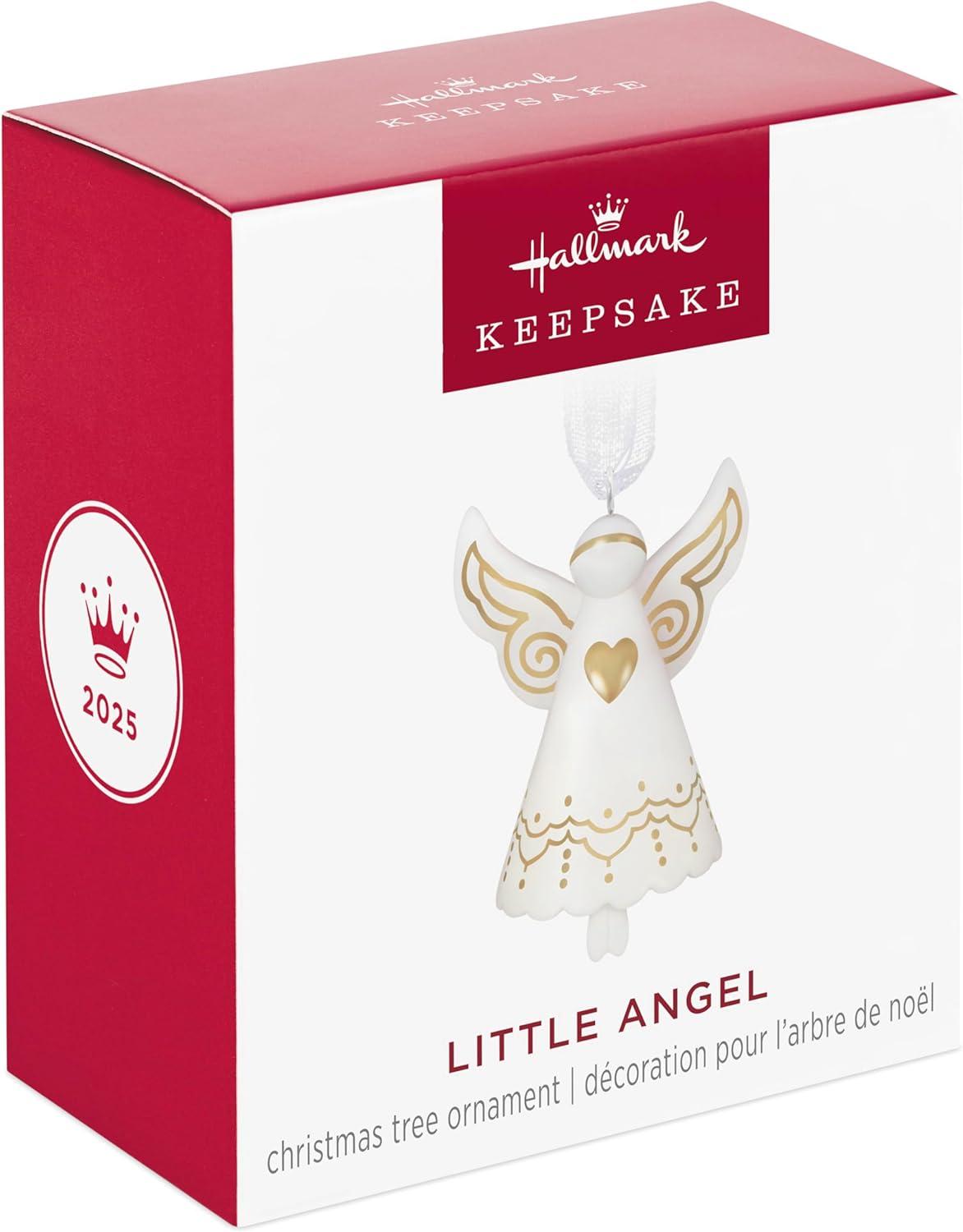 image:imageHallmark Keepsake Mini Christmas Ornament Little Angel 125 Tiny Ornament for Tabletop Tree2025 Mini Angel
