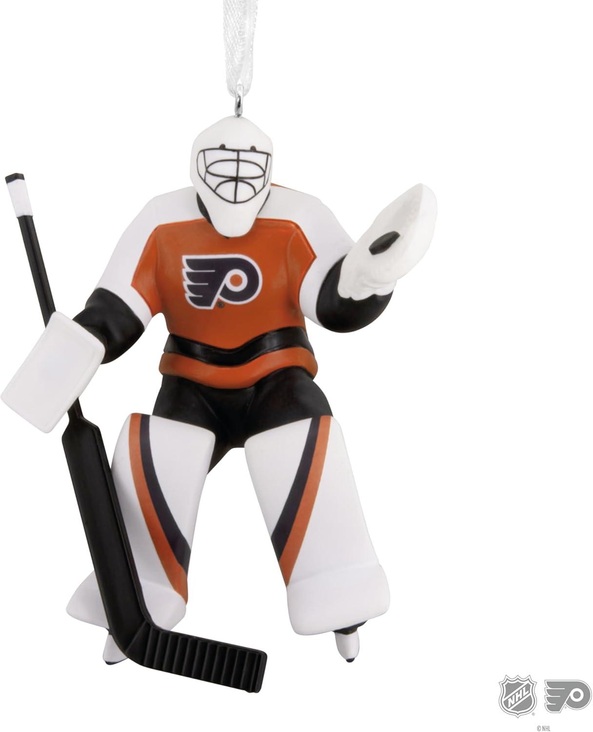 image:imageHallmark NHL Philadelphia Flyers Goalie Christmas Ornament Gifts for Sports Fans