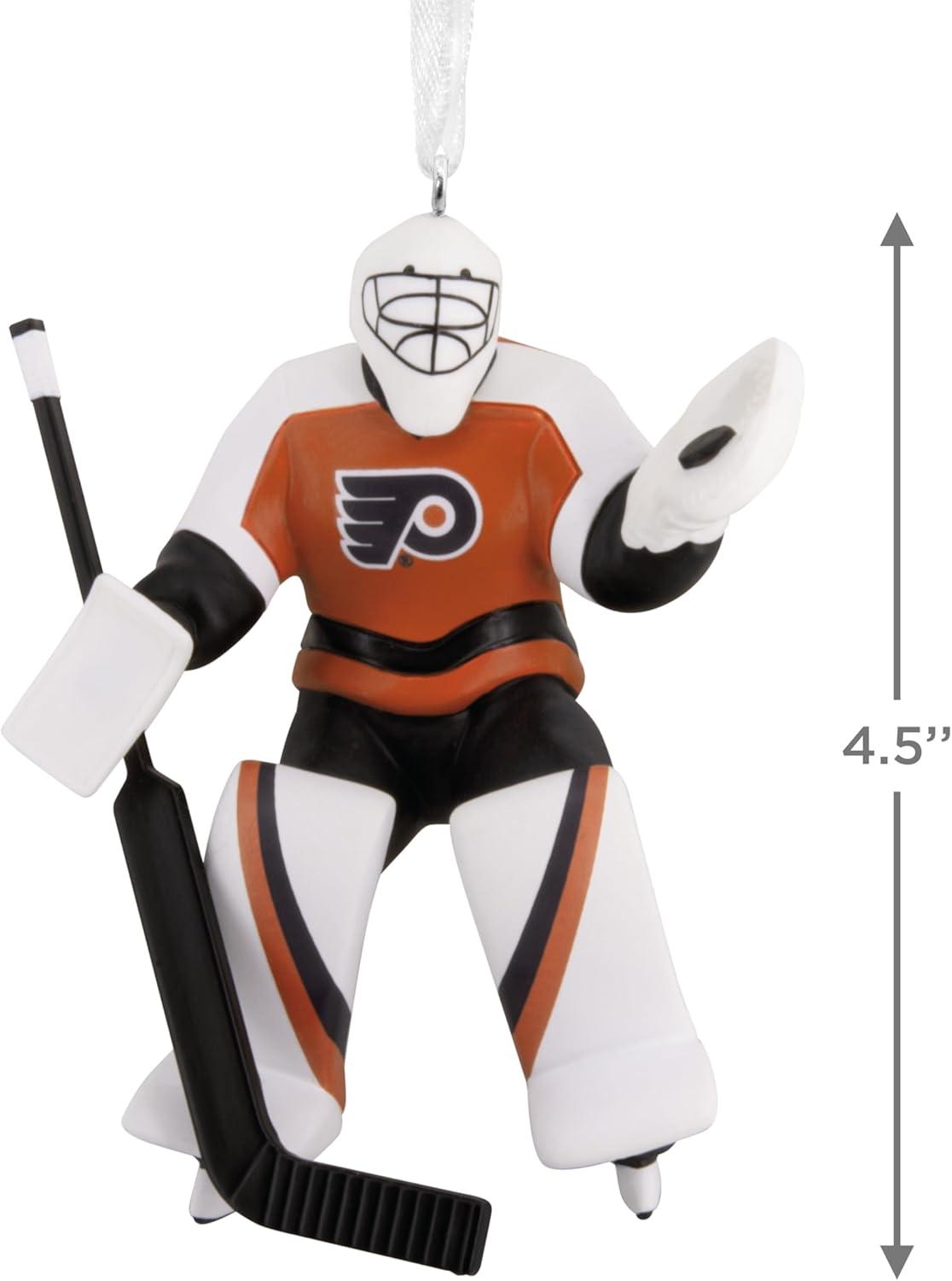 image:imageHallmark NHL Philadelphia Flyers Goalie Christmas Ornament Gifts for Sports Fans