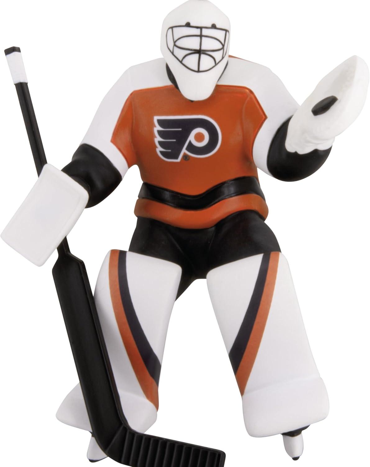 image:imageHallmark NHL Philadelphia Flyers Goalie Christmas Ornament Gifts for Sports Fans