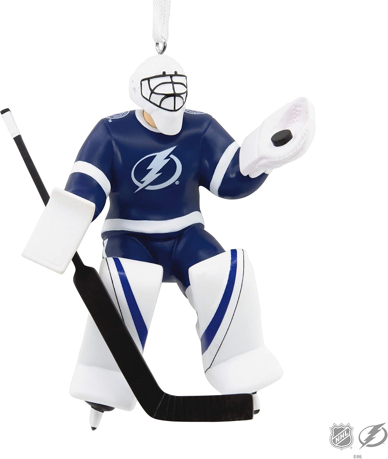image:imageHallmark NHL Tampa Bay Lightning Goalie Christmas Ornament 0001OSL1876