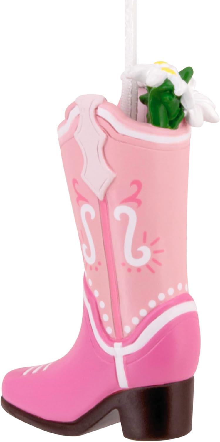 image:imageHallmark Pink Cowboy Boot Christmas Ornament Gifts for Her