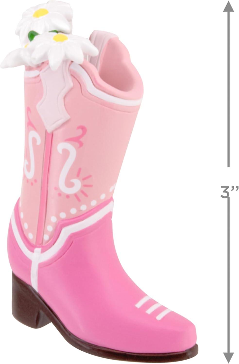 image:imageHallmark Pink Cowboy Boot Christmas Ornament Gifts for Her