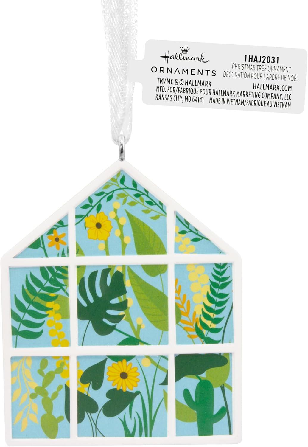image:imageHallmark Poinsettias Christmas Ornament FabricGreenhouse
