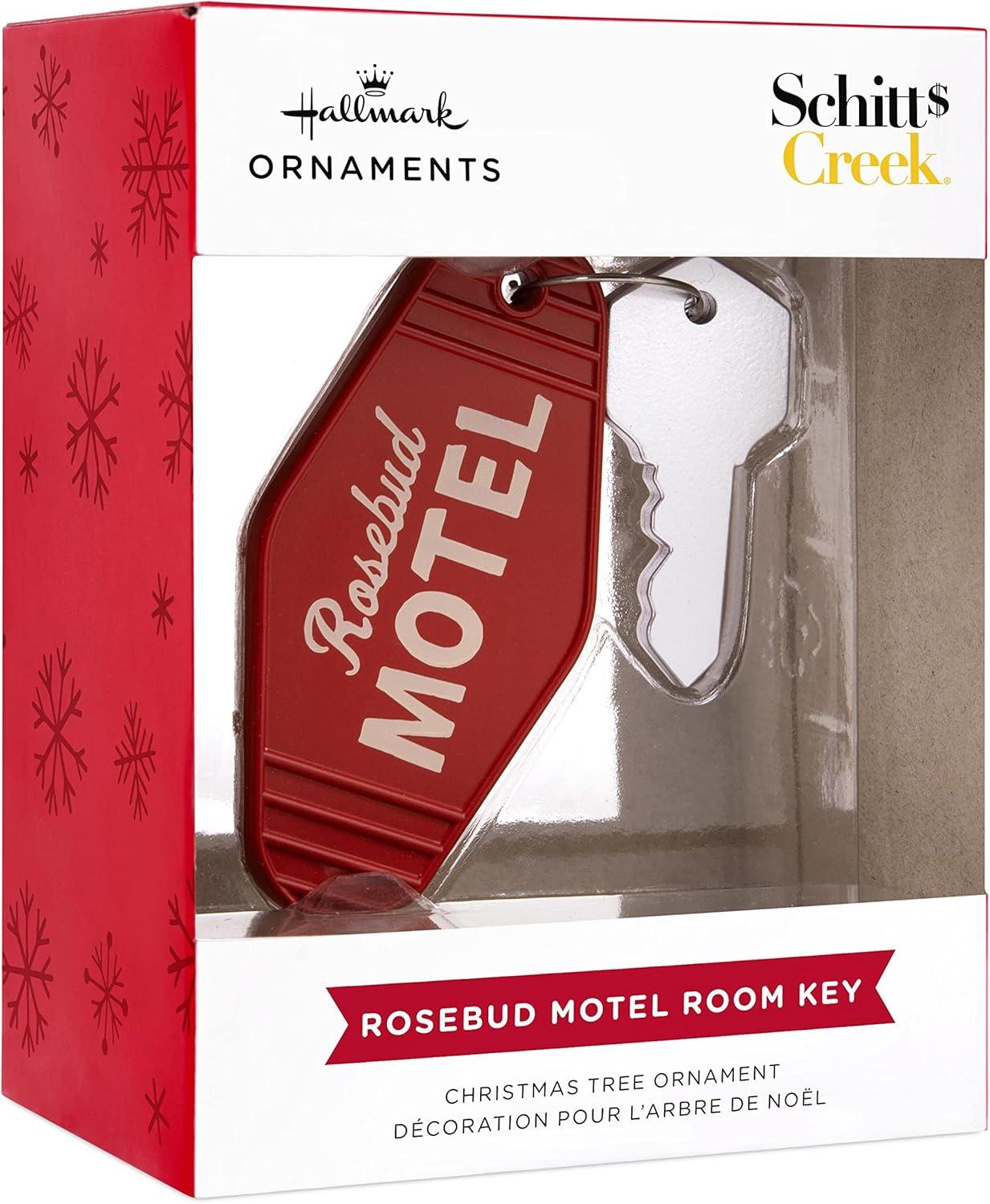 image:imageHallmark Schitts Creek Rosebud Motel Room Key Christmas Ornament