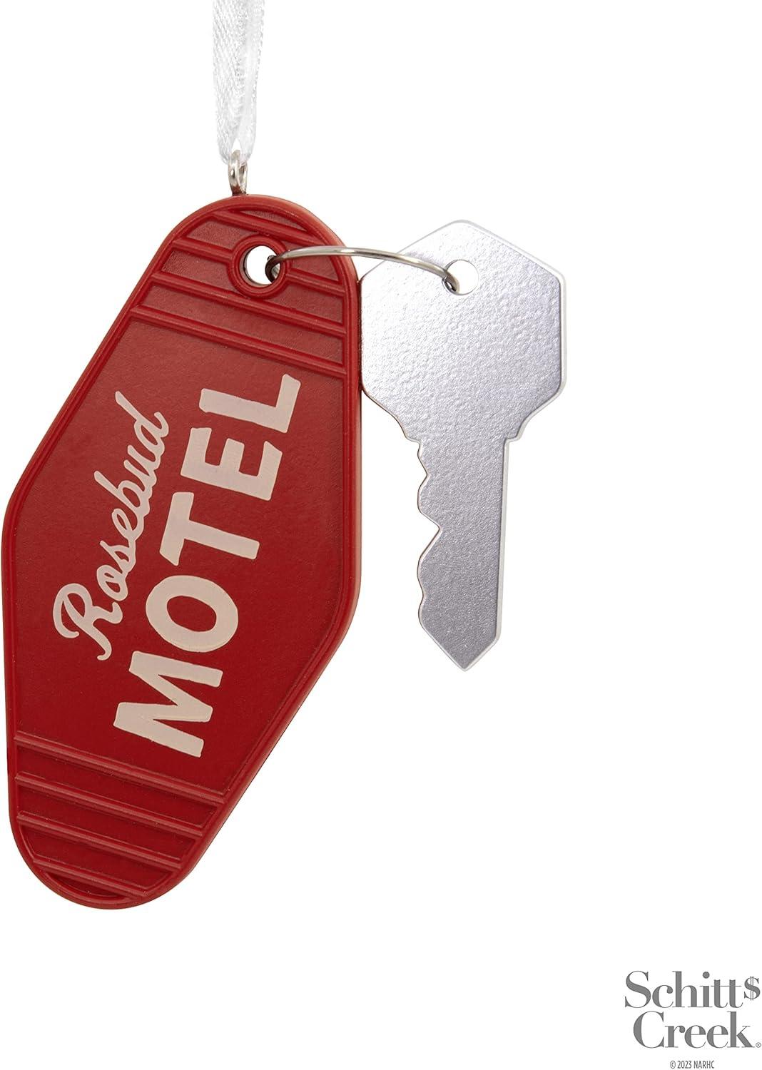 image:imageHallmark Schitts Creek Rosebud Motel Room Key Christmas Ornament