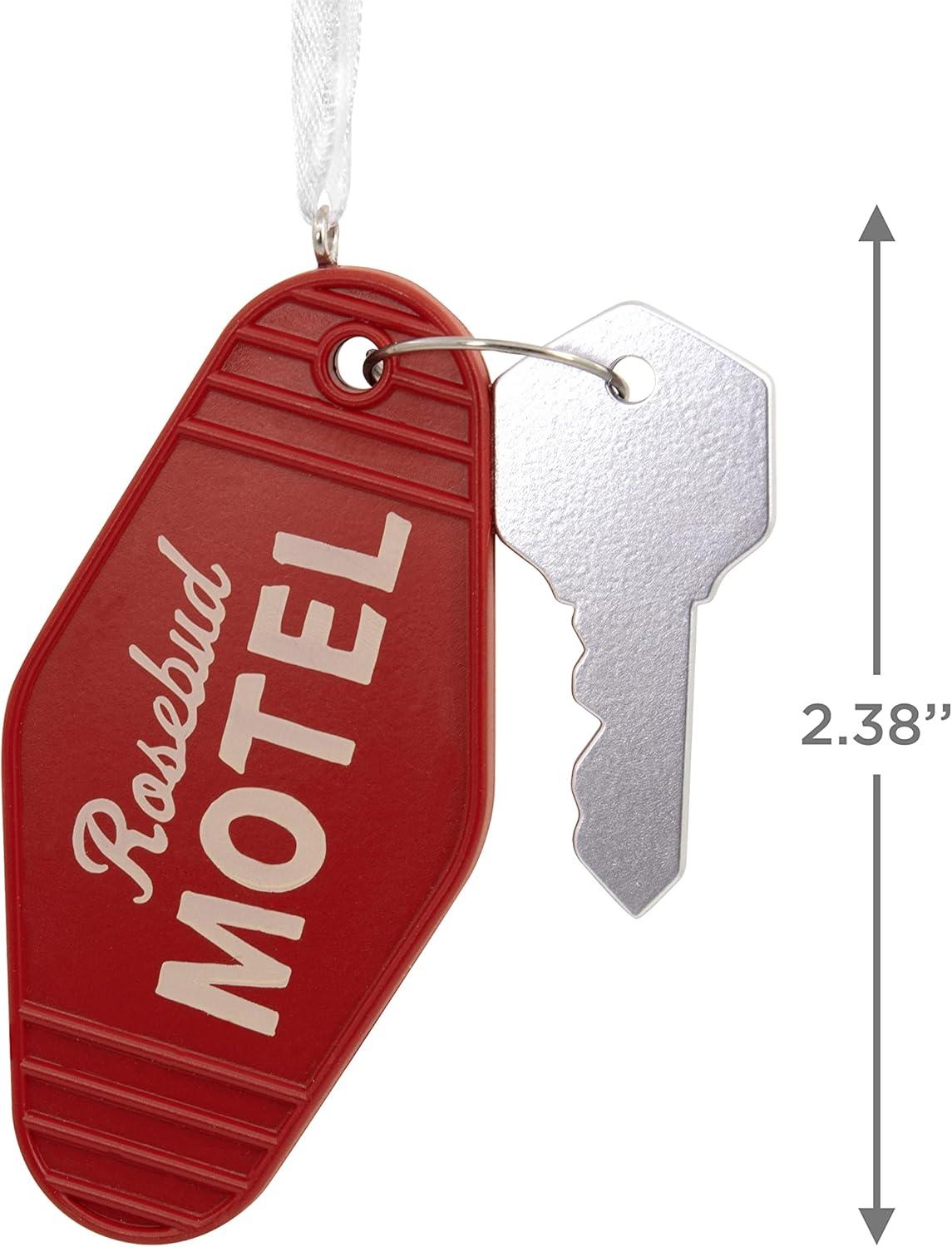 image:imageHallmark Schitts Creek Rosebud Motel Room Key Christmas Ornament