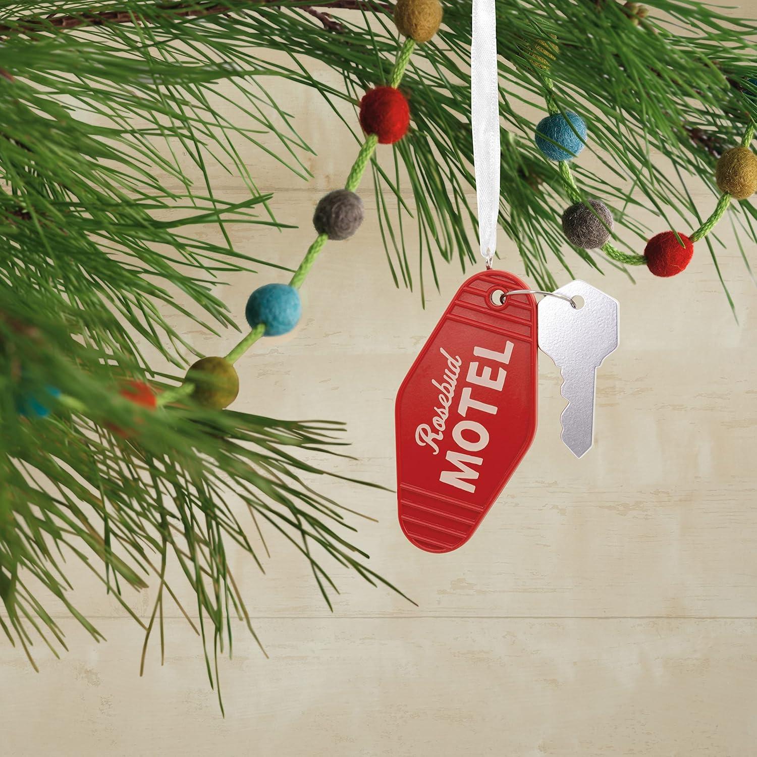 image:imageHallmark Schitts Creek Rosebud Motel Room Key Christmas Ornament