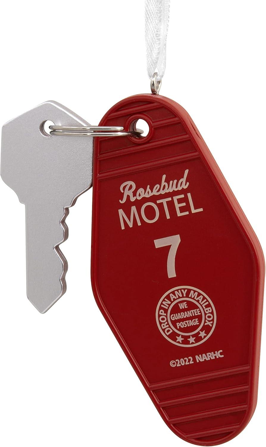 image:imageHallmark Schitts Creek Rosebud Motel Room Key Christmas Ornament
