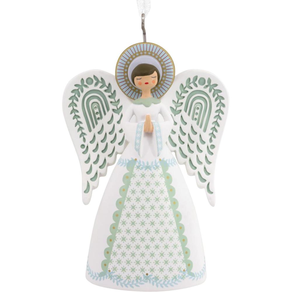 image:imageHallmark Angel Peace on Earth 2024 Christmas Ornament Premium PorcelainHallmark Angel