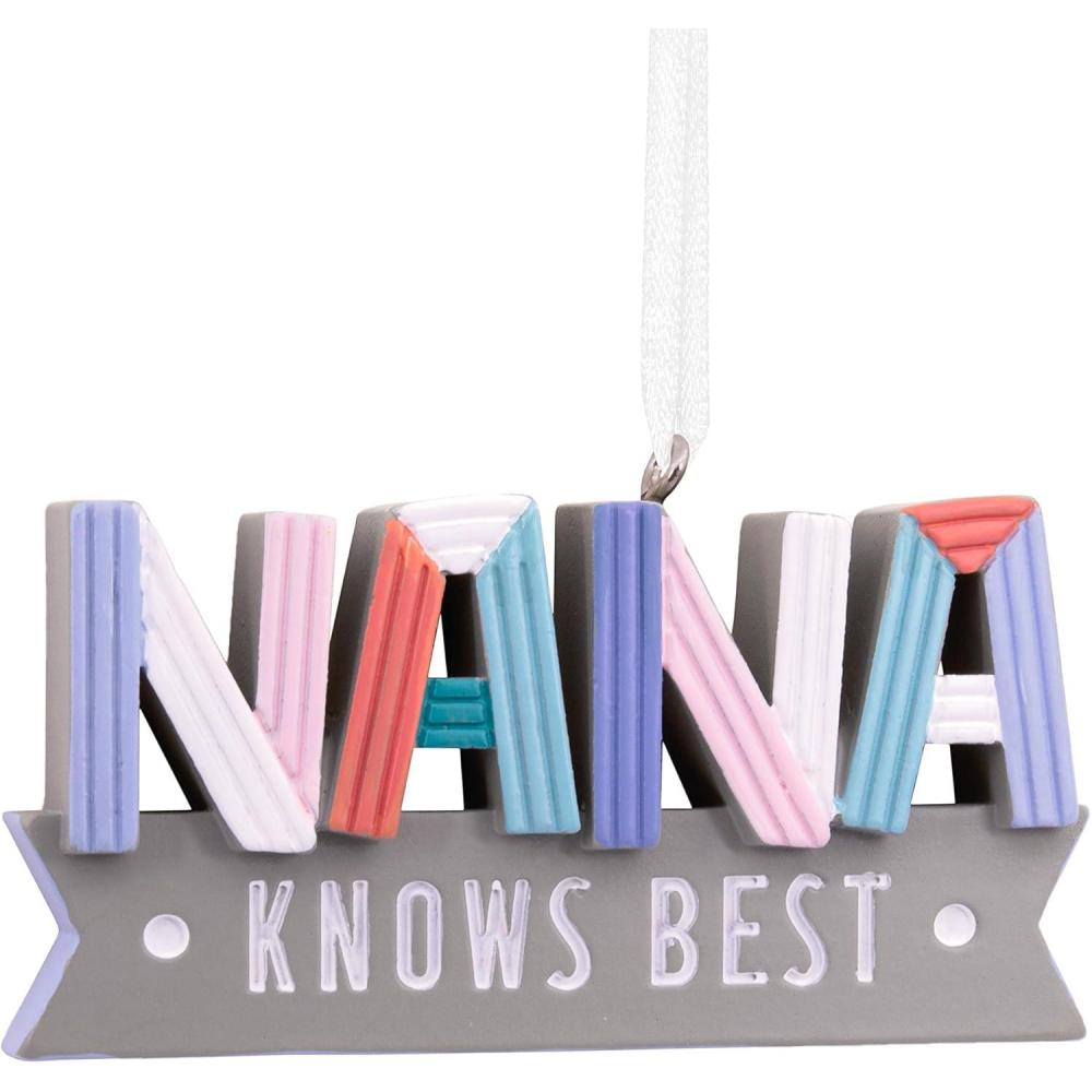 image:imageHallmark Grandma Photo Holder 2024 Christmas OrnamentNana Knows Best