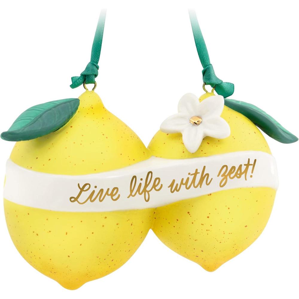 image:imageHallmark Keepsake Christmas Ornament 2023 Live Life With Zest Lemon Ornament