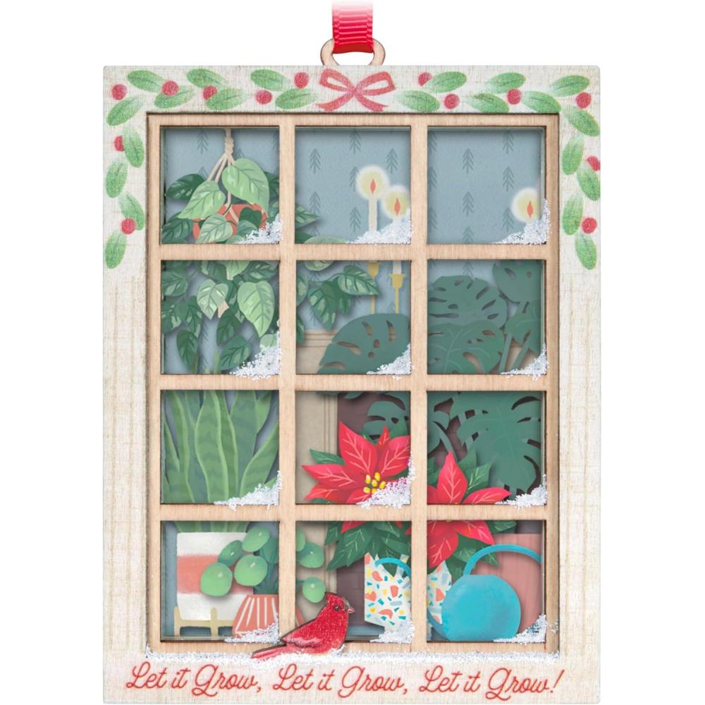 image:imageHallmark Keepsake Christmas Ornament 2024 Let It Grow Papercraft Gifts for Nature LoversLet it Grow