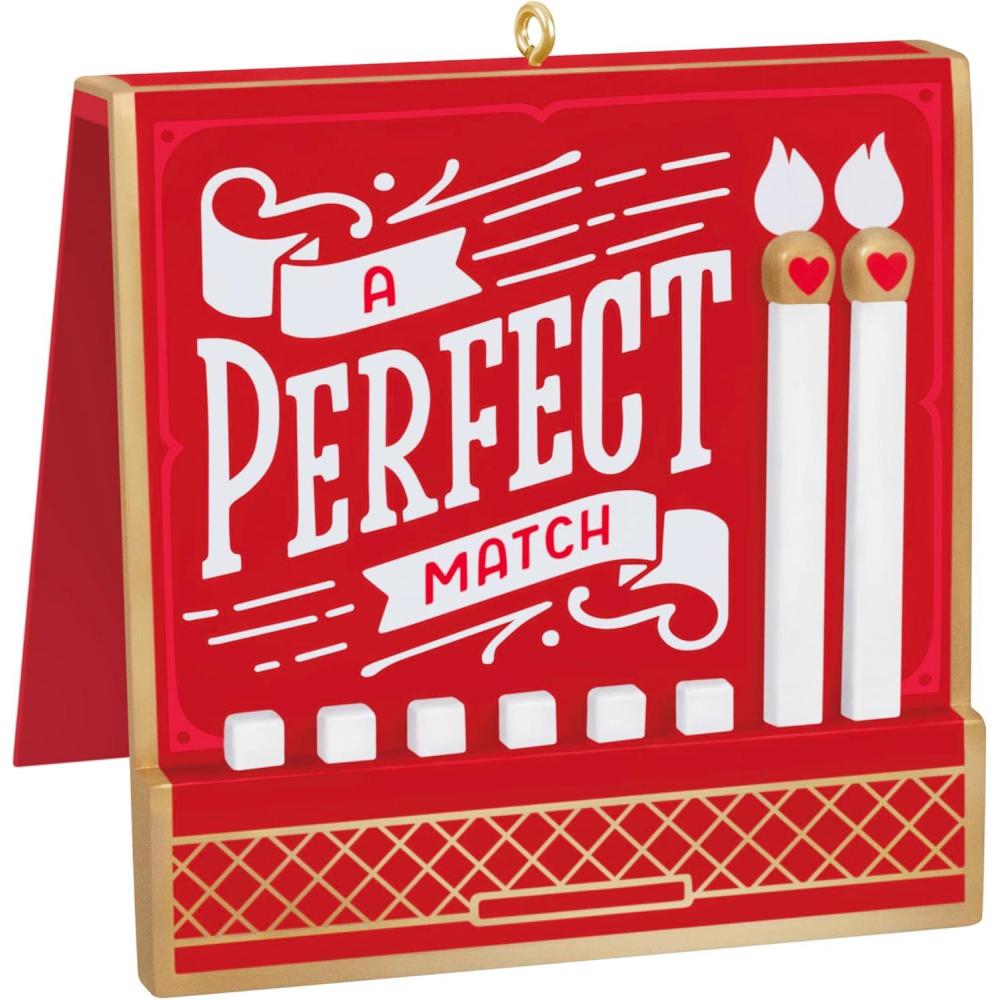 image:imageHallmark Keepsake Christmas Ornament 2025 A Perfect Match Gifts for Couples2025 A Perfect Match
