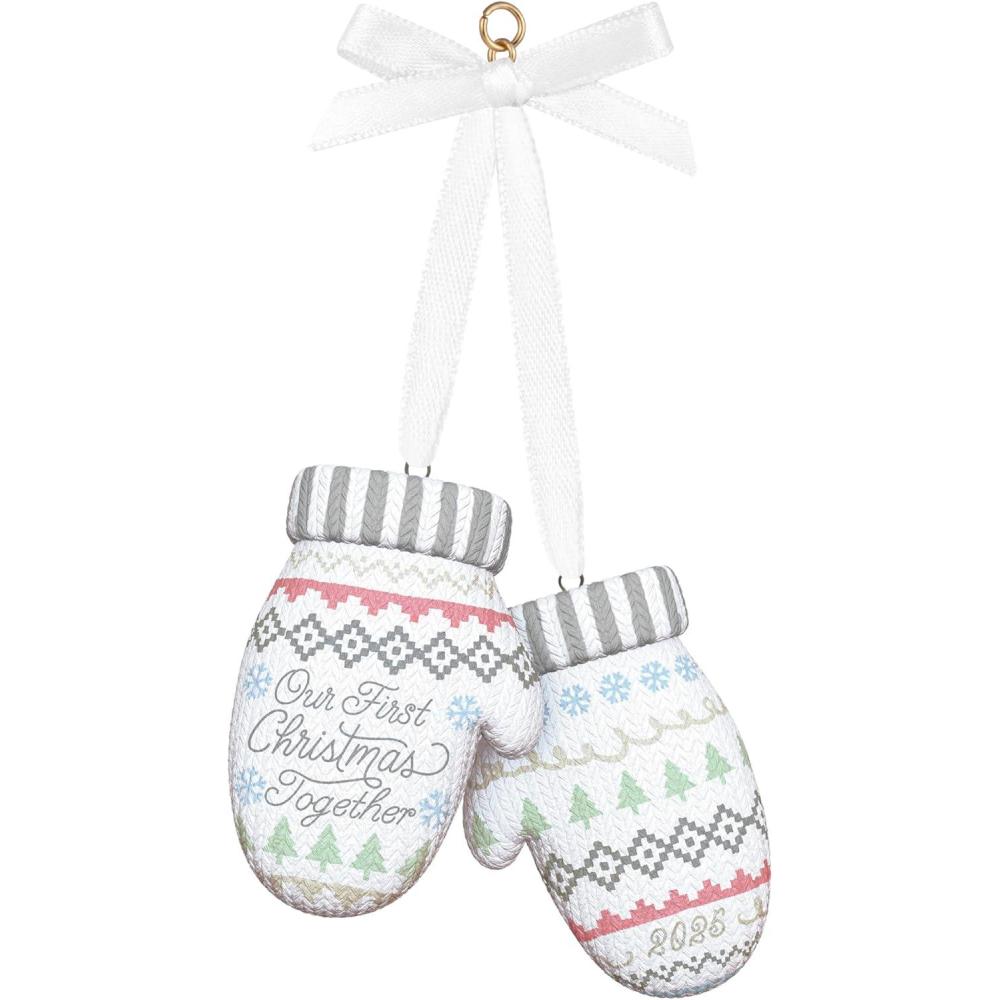image:imageHallmark Keepsake Christmas Ornament 2025 Our First Christmas Together 2025 Porcelain Gifts for Couples2025 Our First Christmas Together