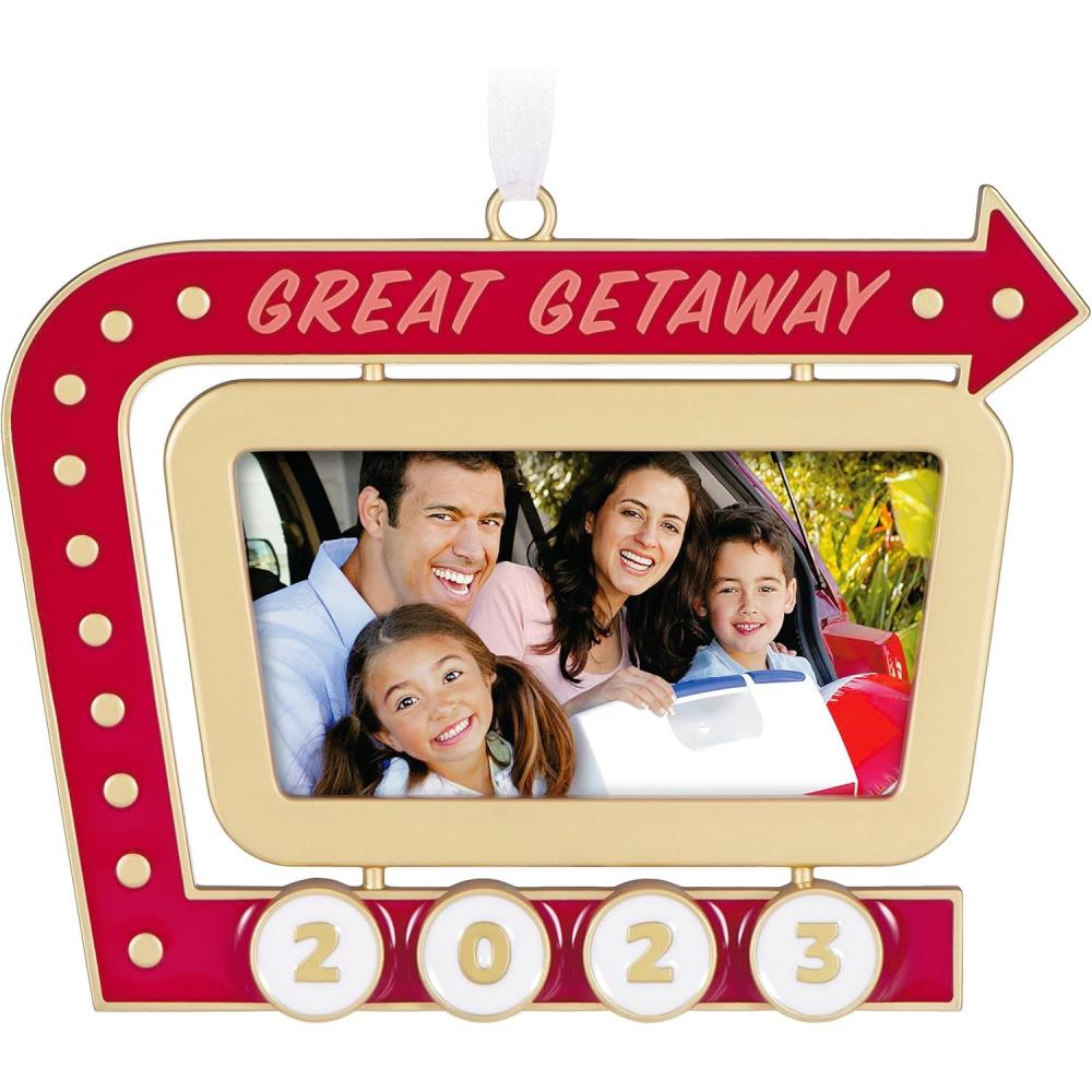 image:imageHallmark Keepsake Christmas Ornament A Moment to Remember 2025 Photo Frame Gifts for Friends and Family2023 Great Getaway