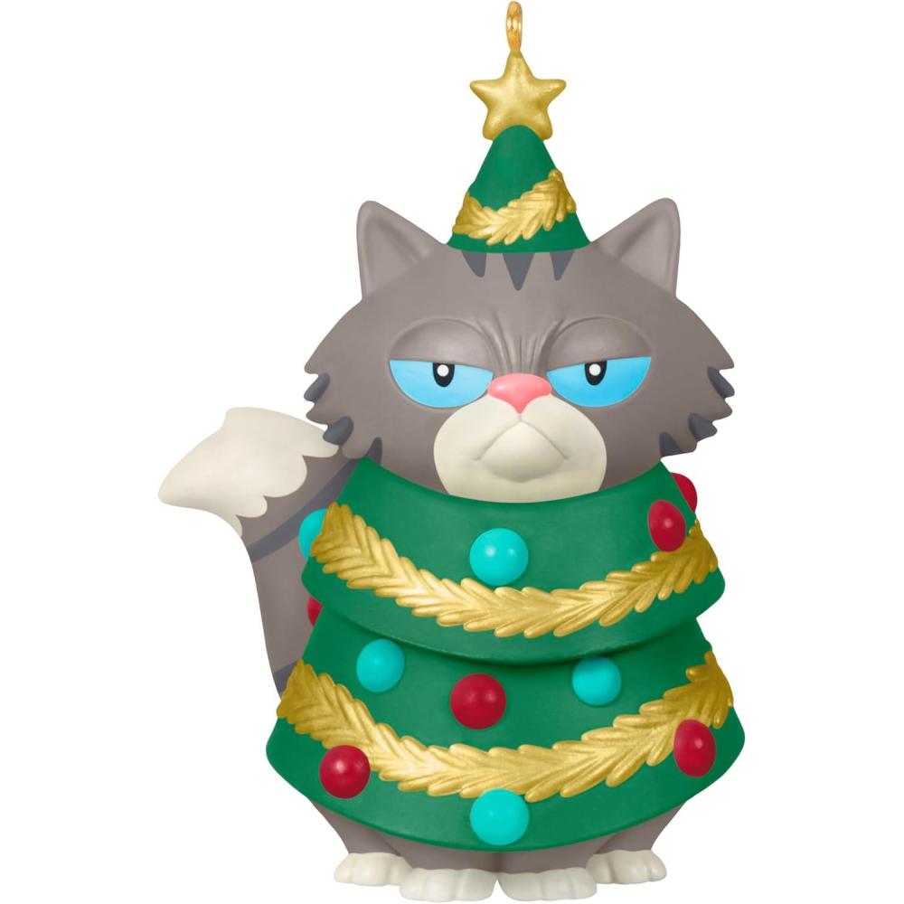 image:imageHallmark Keepsake Christmas Ornament Festive Feline Funny GiftsFestive Feline