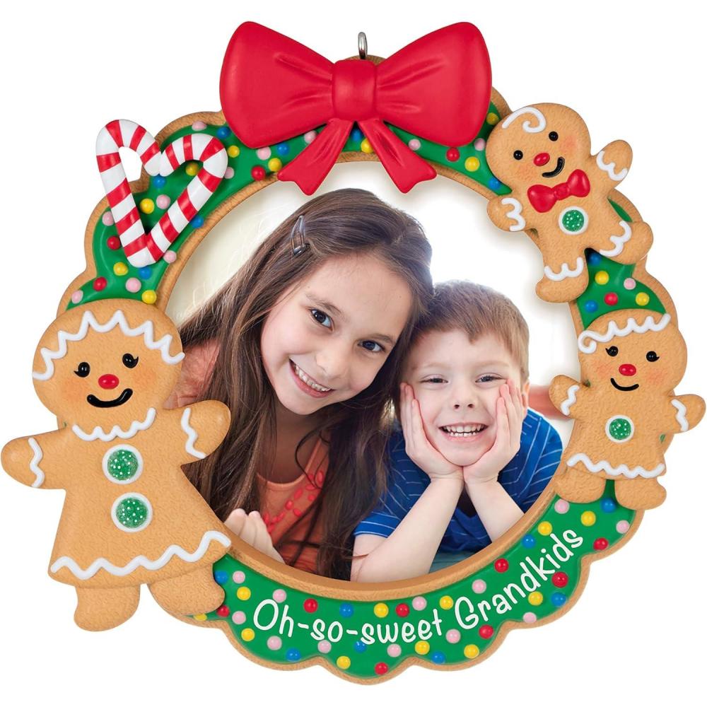 image:imageHallmark Keepsake Christmas Ornament Grandkids are So Sweet Photo Frame Gifts for Grandparents2023 OhSoSweet