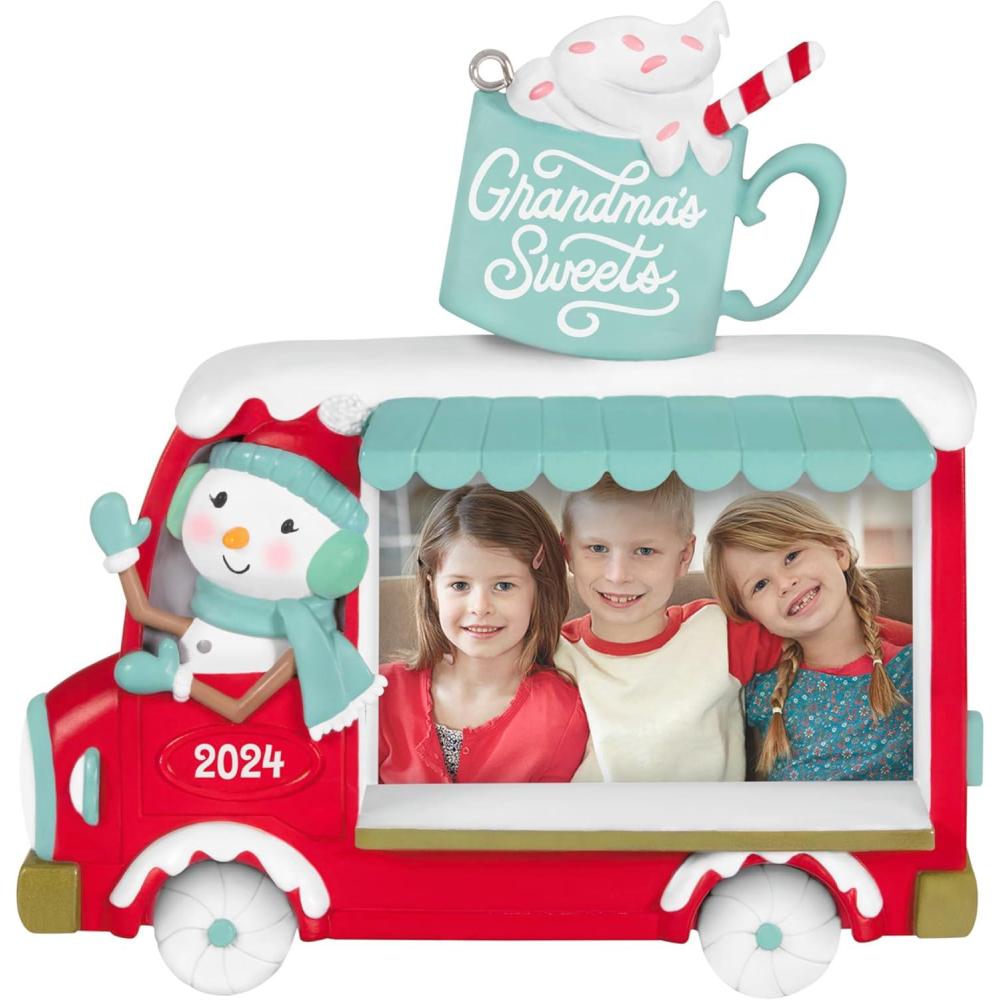 image:imageHallmark Keepsake Christmas Ornament Grandkids are So Sweet Photo Frame Gifts for Grandparents2024 Grandmas Sweets