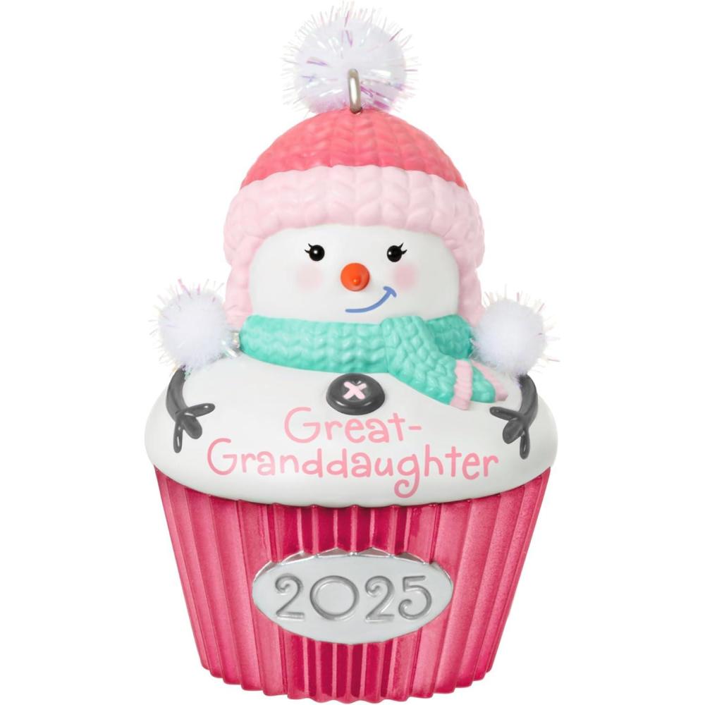 image:imageHallmark Keepsake Christmas Ornament GreatGranddaughter Cupcake 20252025 GreatGranddaughter