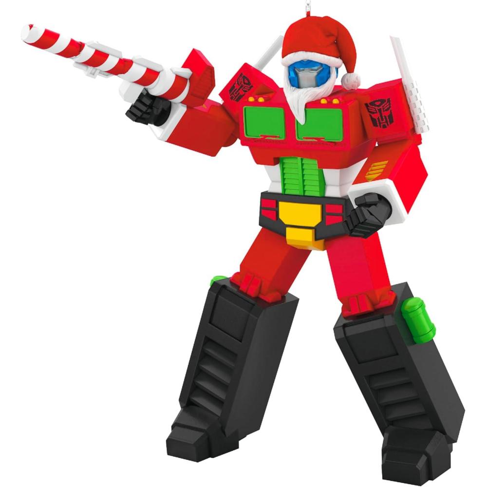 image:imageHallmark Keepsake Christmas Ornament Hasbro Transformers Megatrons Might Gifts for Transformers FansOptimus Prime