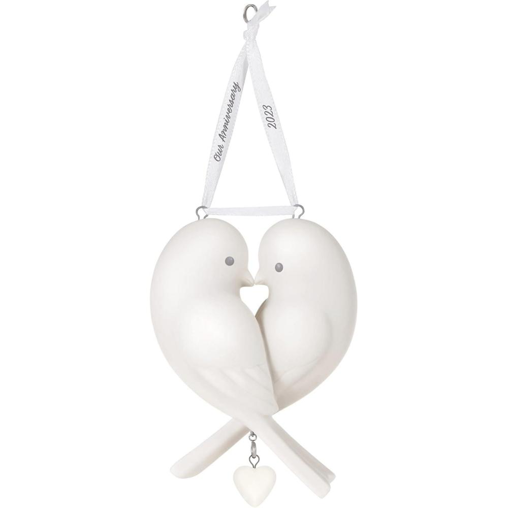 image:imageHallmark Keepsake Christmas Ornament Key to My Heart Metal Gifts for CouplesLovebirds