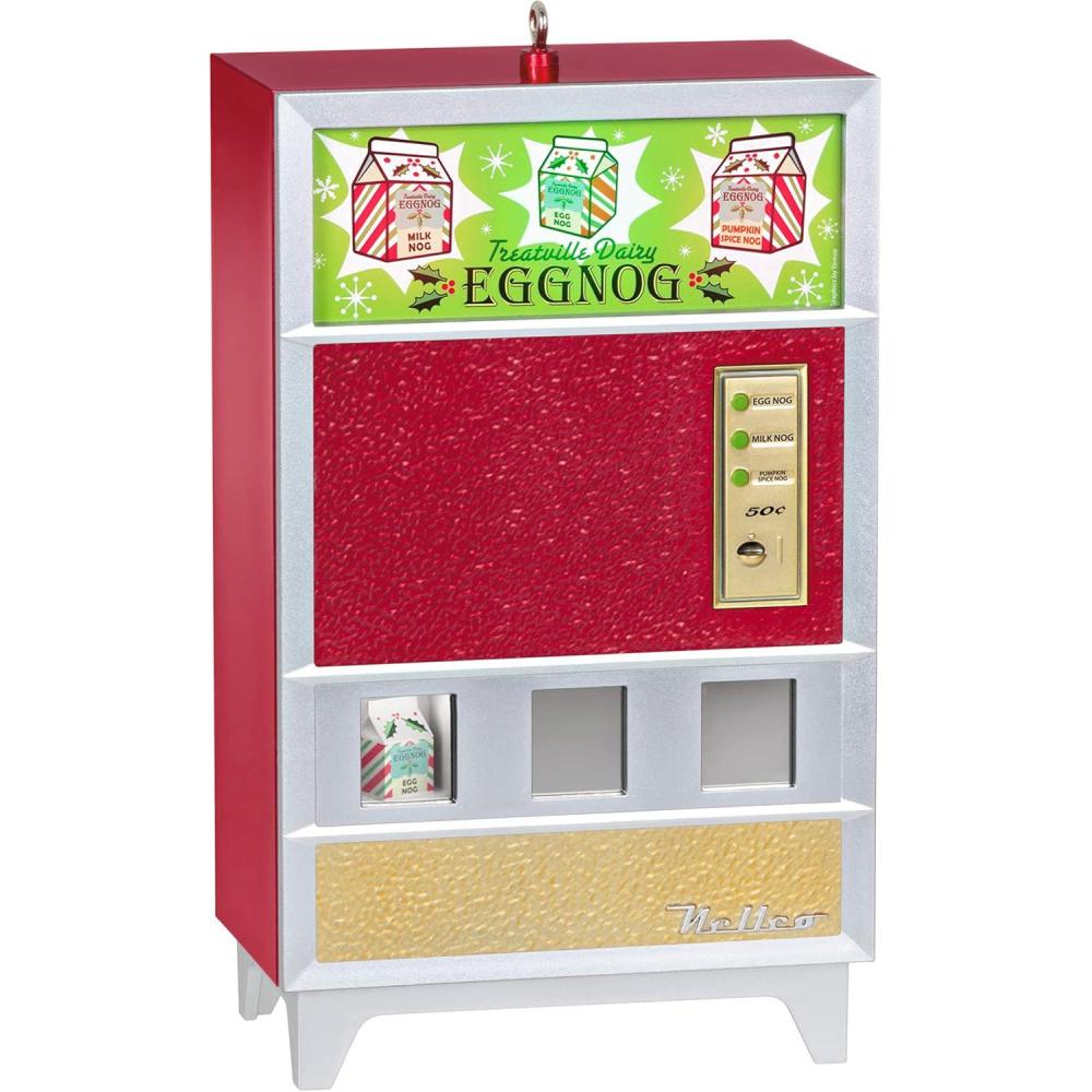 image:imageHallmark Keepsake Christmas Ornament Nellco Ice Cream Maker Musical with Light Nostalgia GiftsNellco Eggnog Machine