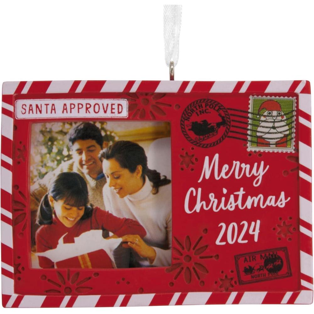 image:imageHallmark Keepsake Christmas Ornament Window Photo Frame 2024Christmas Letter