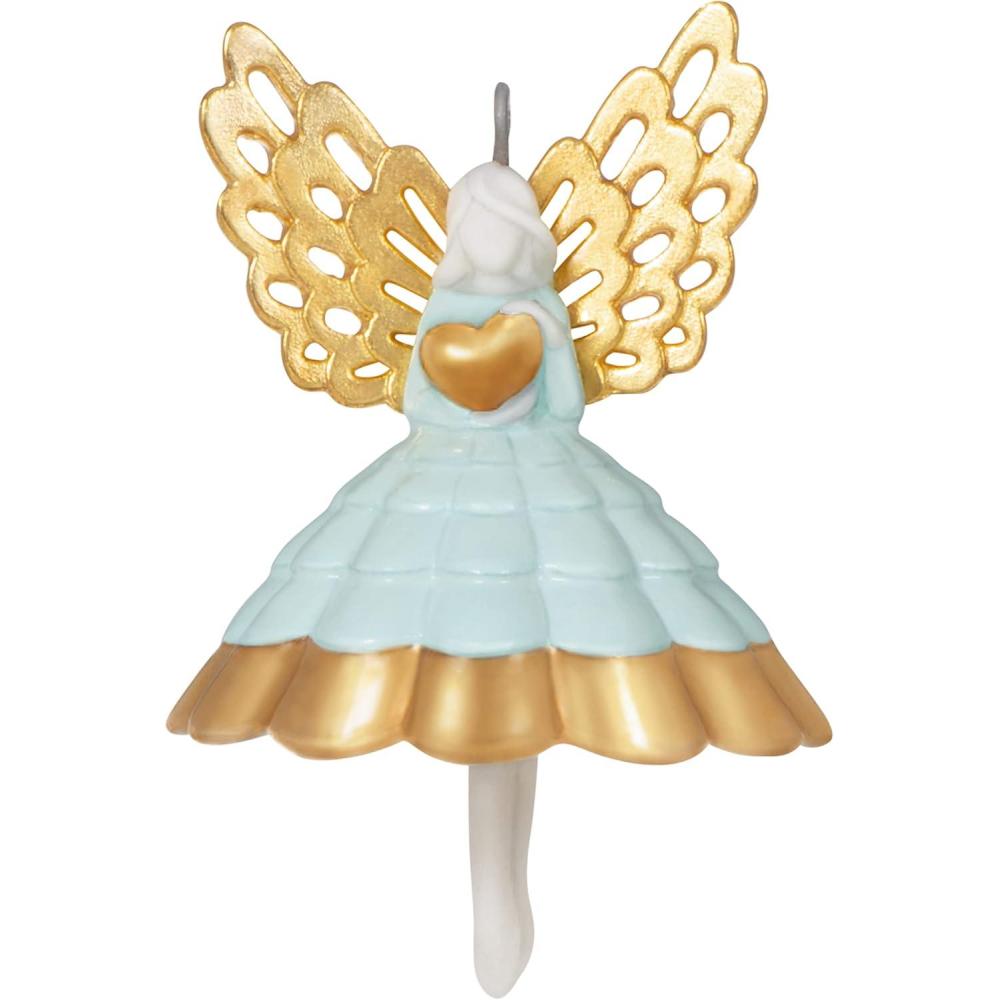 image:imageHallmark Keepsake Mini Christmas Ornament Little Angel 125 Tiny Ornament for Tabletop Tree2022 Mini Angel