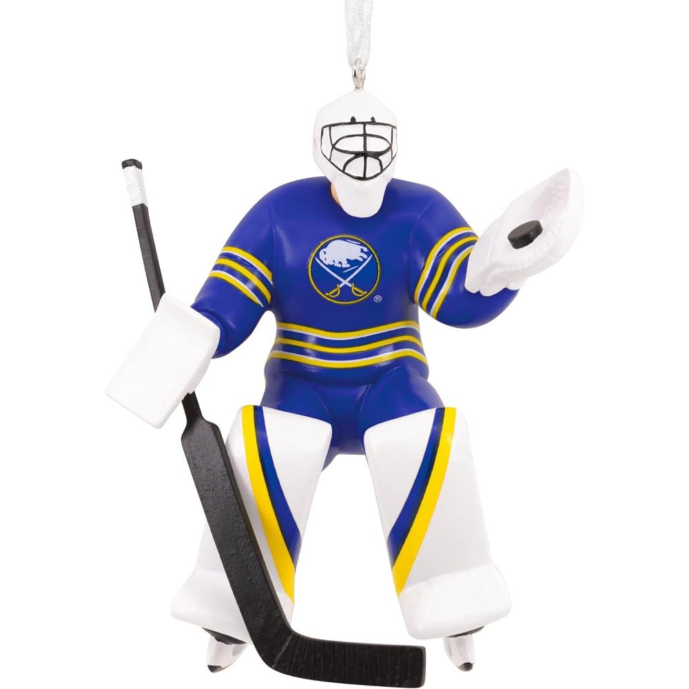 image:imageHallmark NHL Buffalo Sabres Goalie Christmas Ornament
