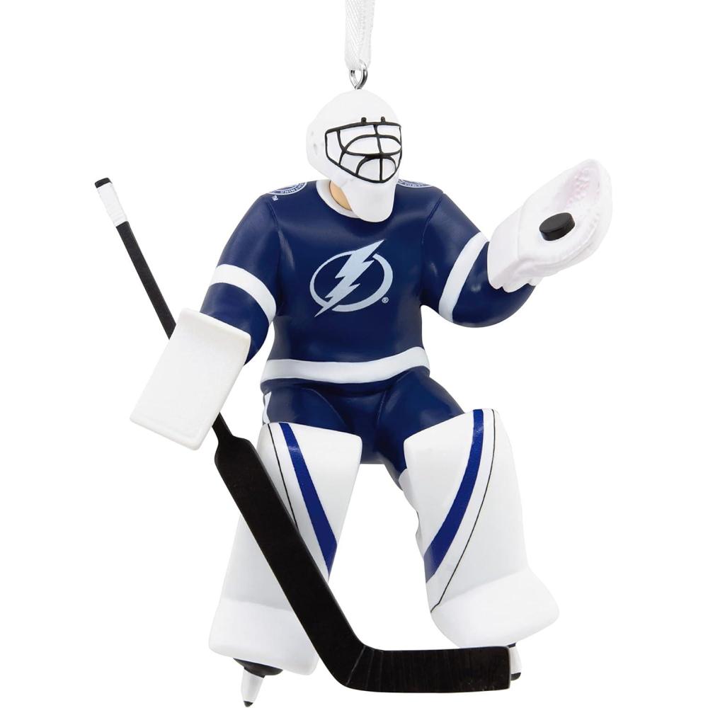 image:imageHallmark NHL Tampa Bay Lightning Goalie Christmas Ornament 0001OSL1876