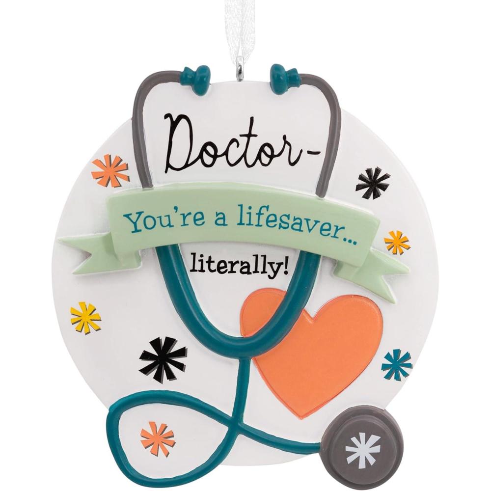 image:imageHallmark Nursing is a Calling Blood Pressure Cuff Christmas OrnamentDoctor