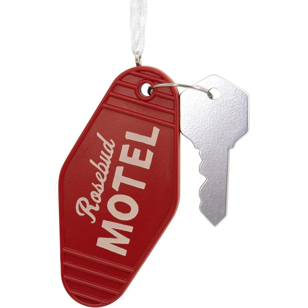 image:imageHallmark Schitts Creek Rosebud Motel Room Key Christmas Ornament