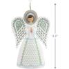 Hallmark Angel Peace on Earth 2024 Christmas Ornament, Premium Porcelain(Hallmark Angel)