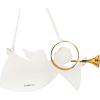 Hallmark Angel Peace on Earth 2024 Christmas Ornament, Premium Porcelain(Peace on Earth Angel)
