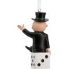 Hallmark Christmas Ornament, Hasbro Scrabble Ornament, Gifts for Friends and Family(Mr. Monopoly with Dice)