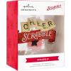Hallmark Christmas Ornament, Hasbro Scrabble Ornament, Gifts for Friends and Family(Scrabble)