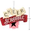 Hallmark Christmas Ornament, Hasbro Scrabble Ornament, Gifts for Friends and Family(Scrabble)